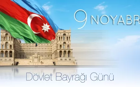 Bu gün Azərbaycanda Dövlət Bayrağı Günü qeyd olunur - 9 noyabr 2025