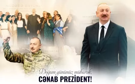 Bu gün Prezident İlham Əliyevin doğum günüdür