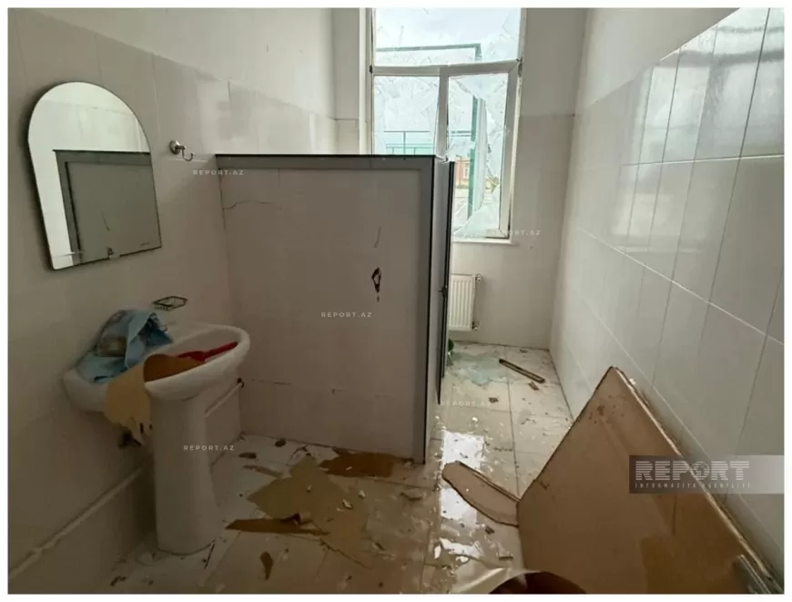 İran dronlarından biri Naxçıvandakı məktəbin yaxınlığına düşərək partlayıb