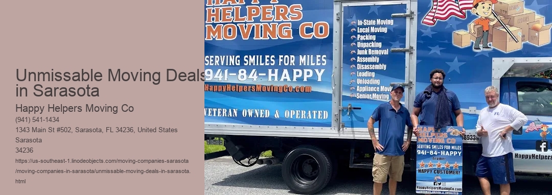 Unmissable Moving Deals in Sarasota