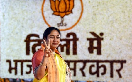 दिल्ली की मुख्यमंत्री रेखा गुप्ता पर जनसुनवाई के दौरान हमला, हमलावर पुलिस हिरासत में