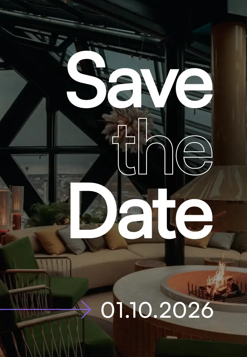 Save the date: 1 oktober 2026, Jacy's hotel i Göteborg