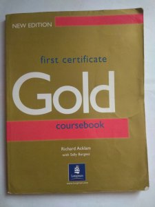 Vadovėlis Gold course book