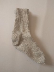 Rankų darbo vilnonės kojinės