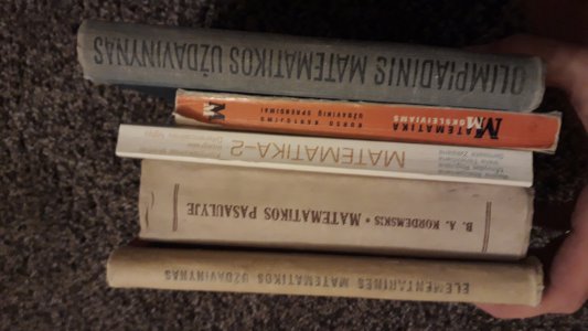 Matematikos knygos, žinynai