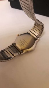 Paauksuotas laikrodis “Ebel”