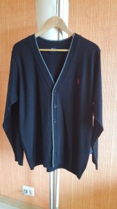 Vyriškas susagstomas megztinis