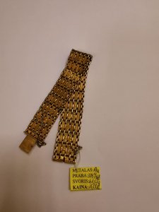 Auksinė apyrankė 41,51g