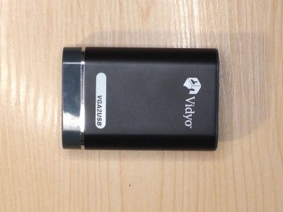 Vidyo vga2usb keitiklis. Input: vga - output: usb
