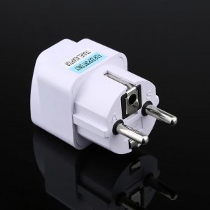 Rozetės adapteris (iš AUS, JK, JAV į ES)