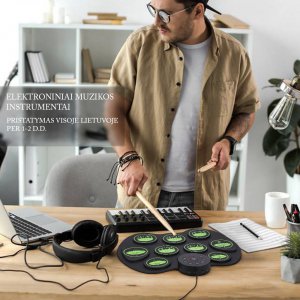 Silikoniniai nešiojami elektroniniai instrumentai