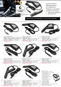 VISI Nešiojamų kompiuterių mašininiai automobiliniai pakrovėjai