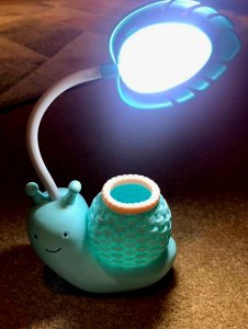  vaiko led kambario lempa