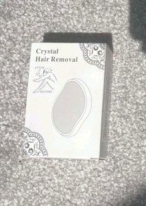 Kristalinis plaukų šalintojas trintukas