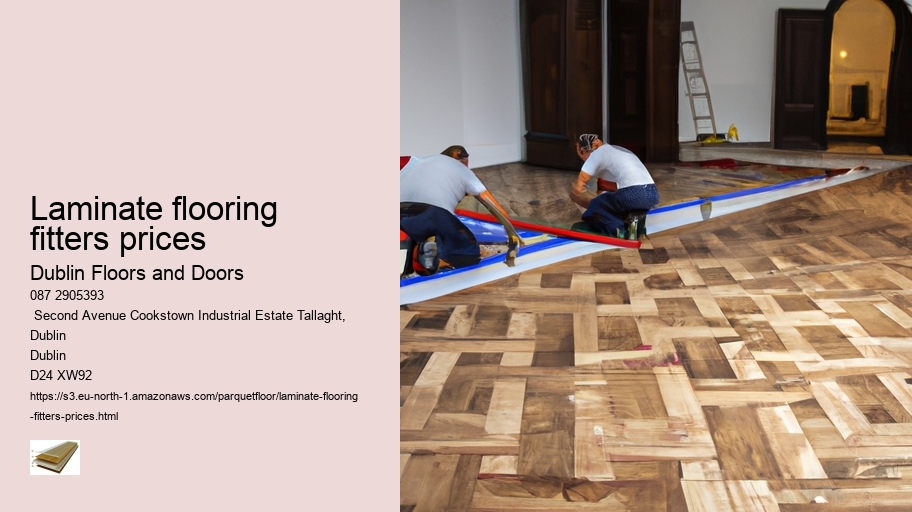 laminate flooring fitters prices