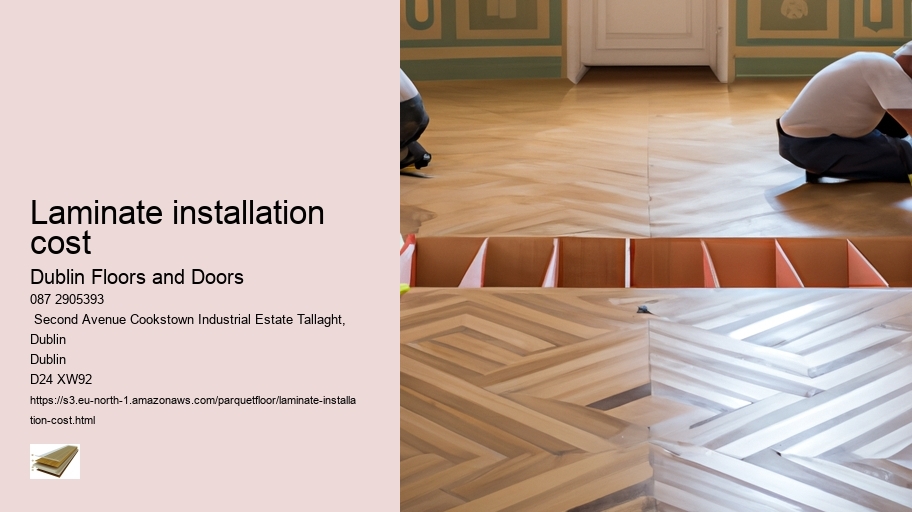 laminate installation cost