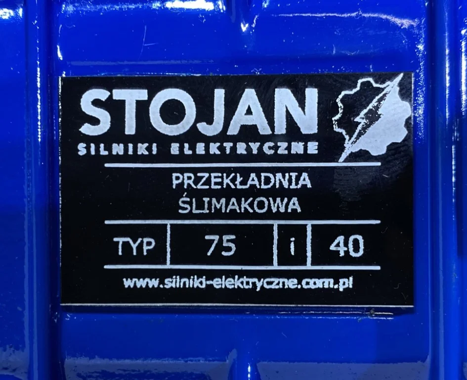 motoreduktor / przekładnia 1,1kW 35obr. 3fazowy - zdjęcie 3