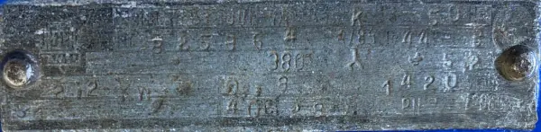 Silnik elektryczny 2,2kW 1420obr. 3fazowy Tamel - zdjęcie 2