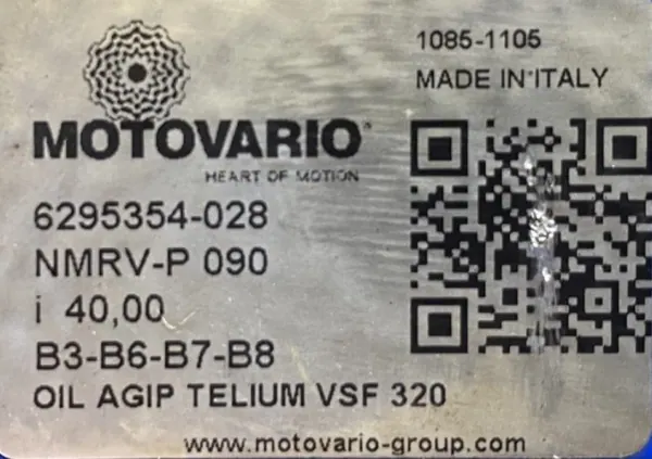 Motoreduktor / przekładnia 1,5kW 35obr. - zdjęcie 3