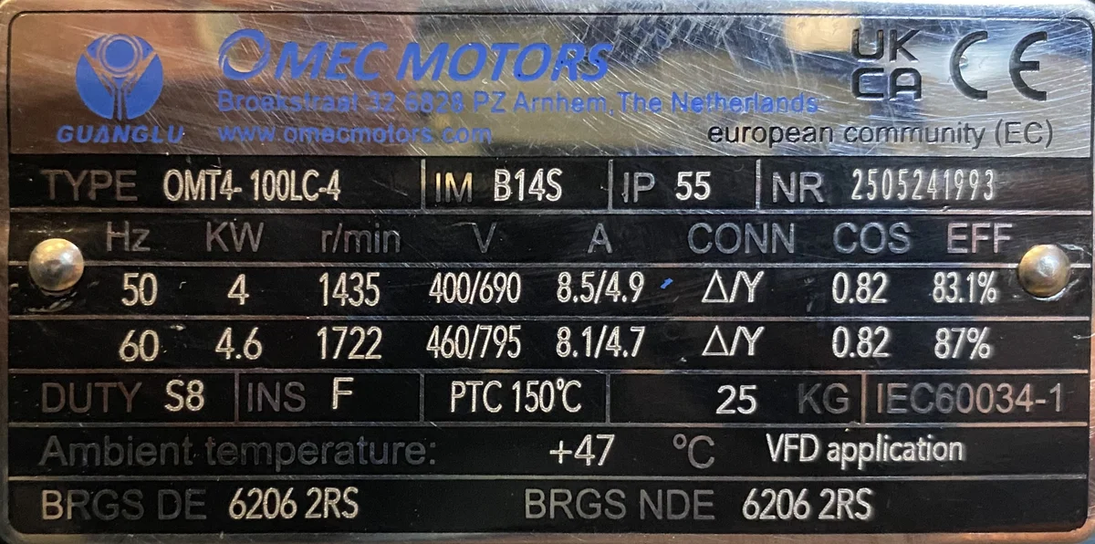 motoreduktor / przekładnia 4kW 24obr. - zdjęcie 2
