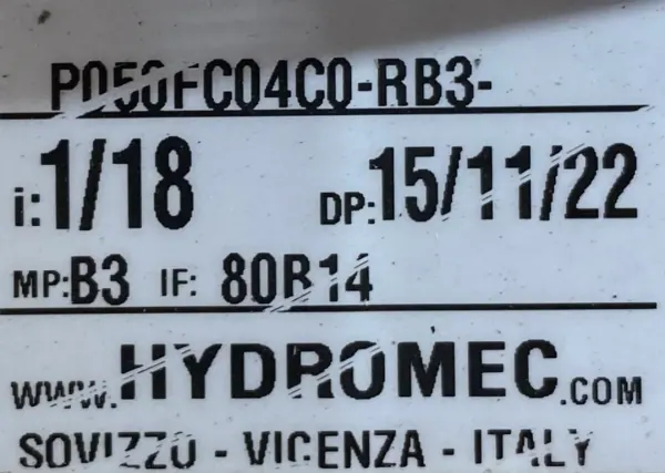 Motoreduktor / przekładnia 1,1kW 79obr. 3fazowy - zdjęcie 3