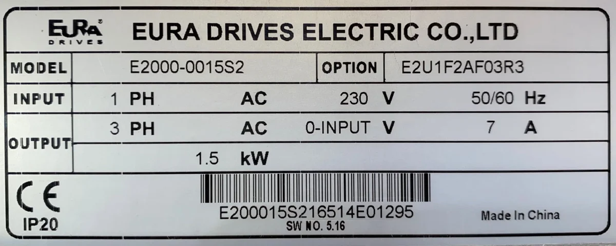 falownik 1,5kW 230V/3x230V - zdjęcie 2