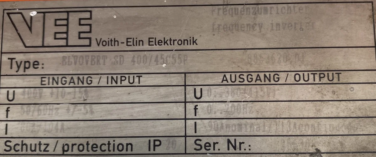 falownik 45kW 400V - zdjęcie 2