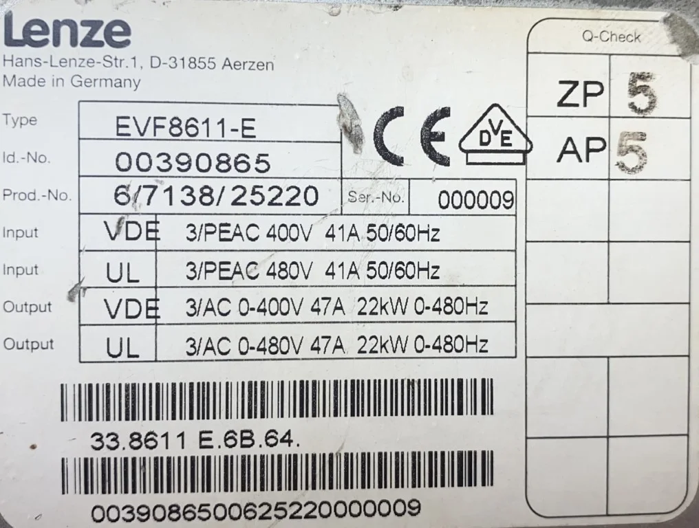 falownik 22kW Lenze - zdjęcie 2