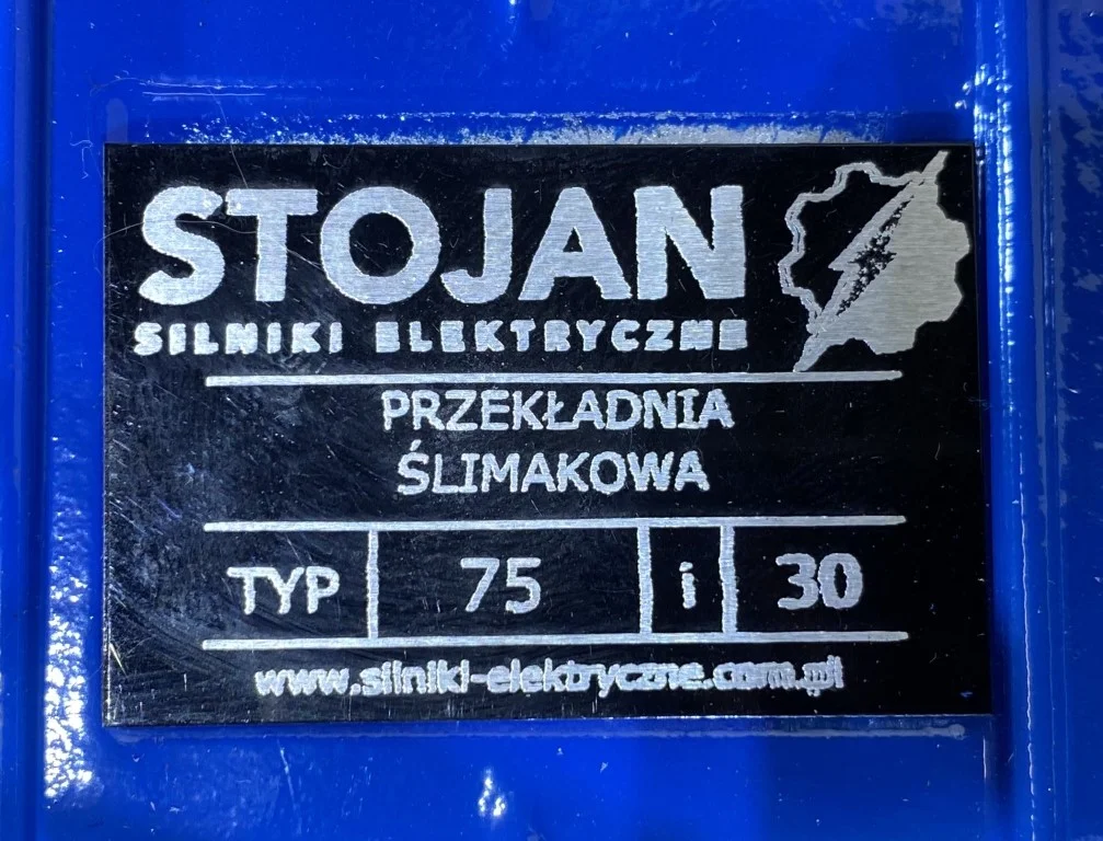 motoreduktor / przekładnia 1,1kW 46obr. 3fazowy - zdjęcie 3