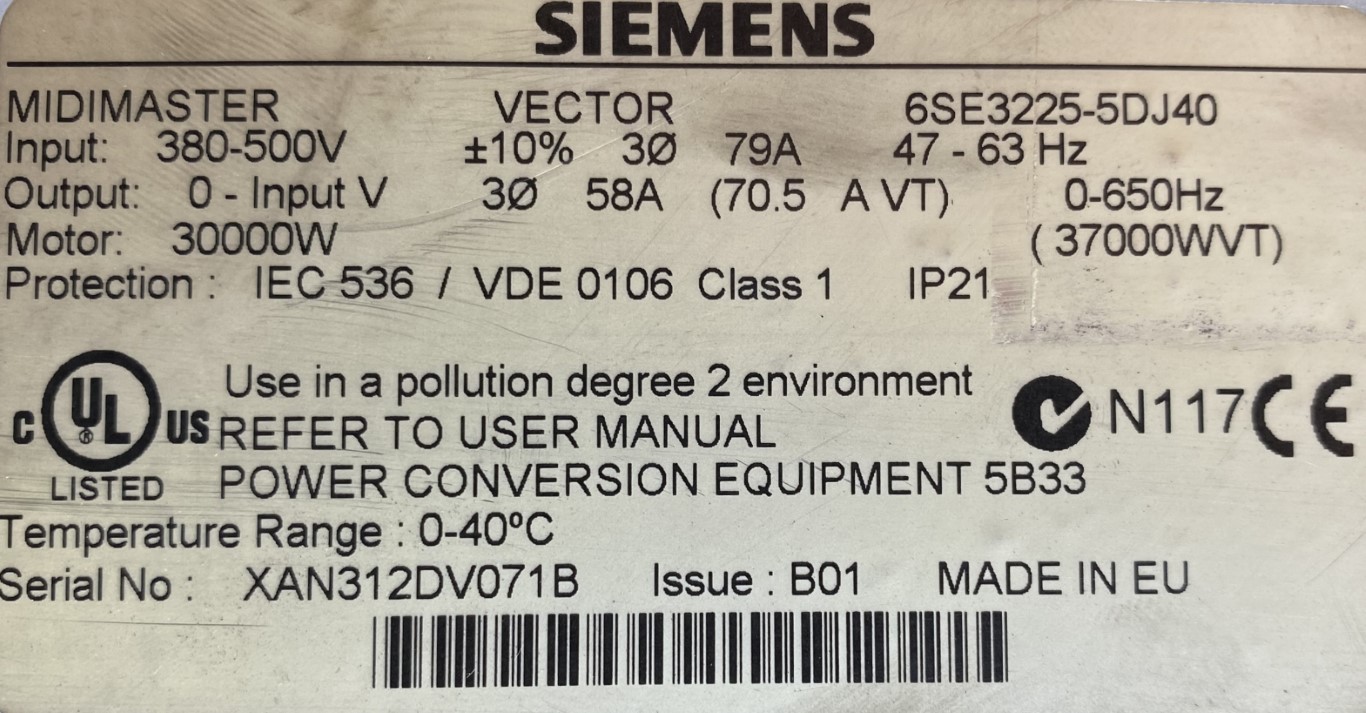 falownik 30kW 400V SIEMENS - zdjęcie 2