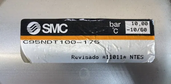 Siłownik pneumatyczny SMC C95NDT100-175 - zdjęcie 2