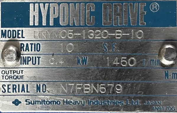 Motoreduktor / przekładnia 0,4kW 142obr. 3fazowy HAMULEC - zdjęcie 2
