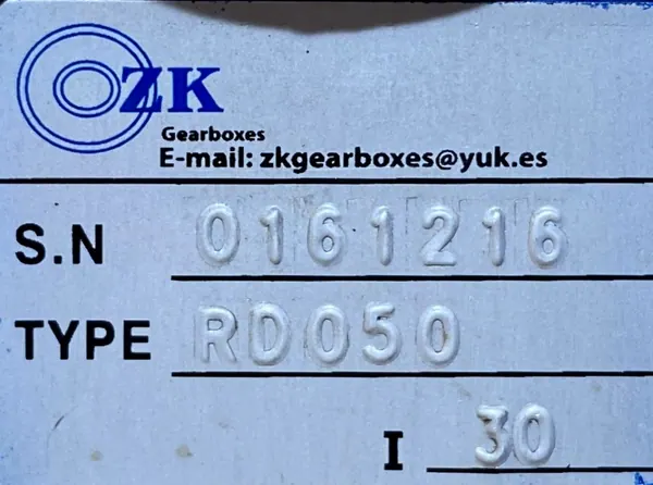 Motoreduktor / przekładnia 0,37kW 46obr. 3fazowy - zdjęcie 3