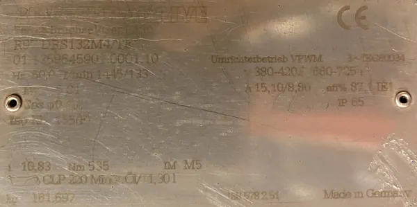 Motoreduktor / przekładnia 7,5kW 133obr. SEW - zdjęcie 2