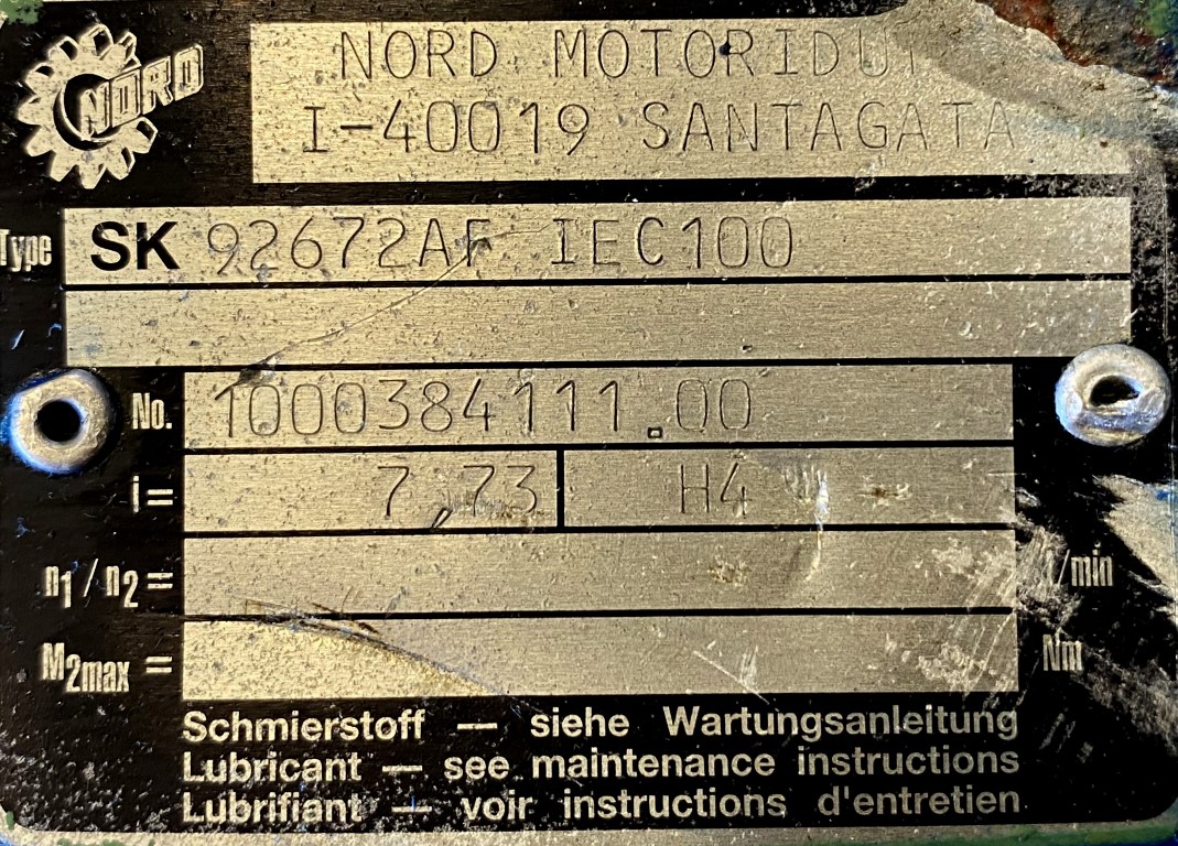 motoreduktor / przekładnia 2,2kW 124obr. NORD - zdjęcie 3
