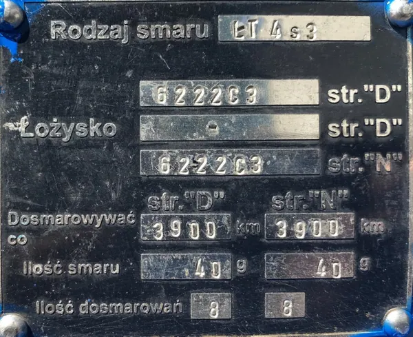 Silnik elektryczny 285kW 1487obr. 3fazowy OBCE CHŁODZENIE EMIT - zdjęcie 4
