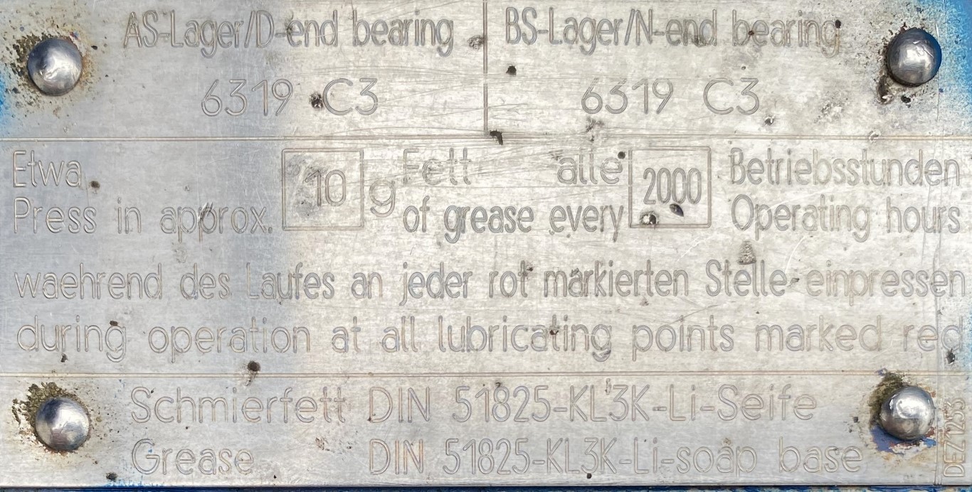 silnik elektryczny 110kW 1485obr. 3fazowy SIEMENS - zdjęcie 3