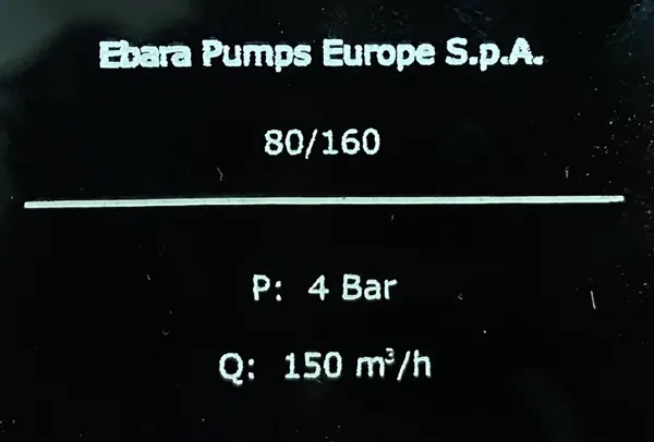 Pompa 22kW 2940obr. 80/160 - zdjęcie 3