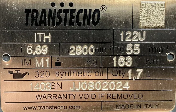 Motoreduktor / przekładnia 7,5kW 439obr. - zdjęcie 3
