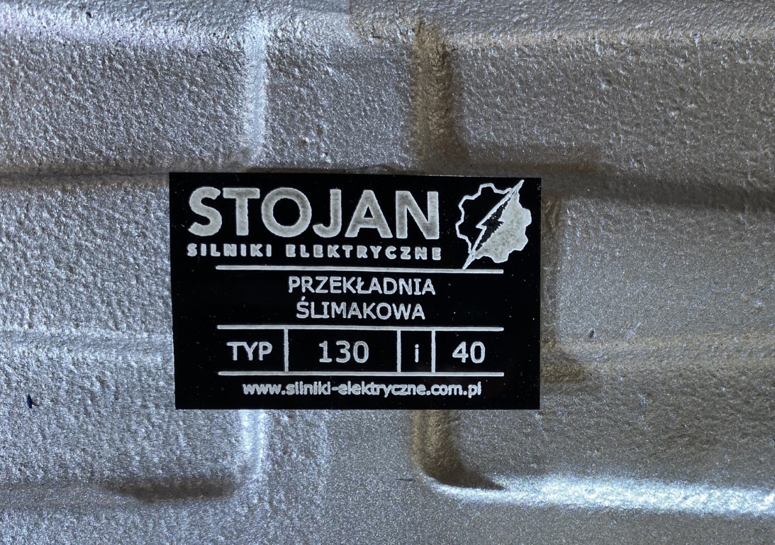 motoreduktor / przekładnia 5,5kW 37obr. U - zdjęcie 3