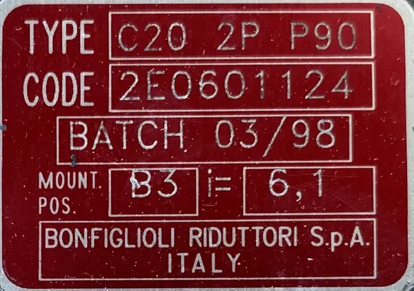 Motoreduktor / przekładnia 2,2kW 226obr. - zdjęcie 3