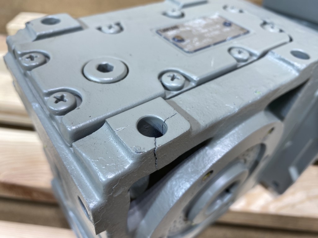 motoreduktor / przekładnia 0,75kW 111obr. 3fazowy HAMULEC Lenze - zdjęcie 4