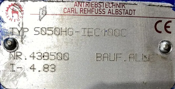 Motoreduktor / przekładnia 3kW 290obr. - zdjęcie 4