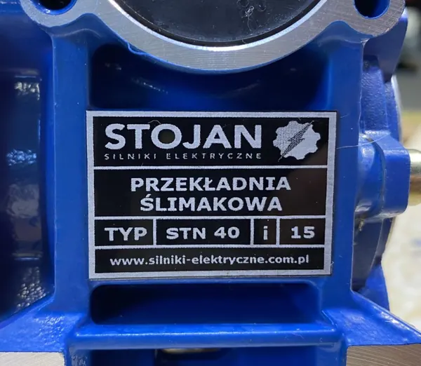 Motoreduktor / przekładnia 0,18kW 61obr. 3fazowy - zdjęcie 3