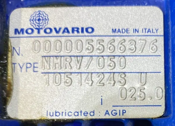 Motoreduktor / przekładnia 0,37kW 55obr. 3fazowy - zdjęcie 3