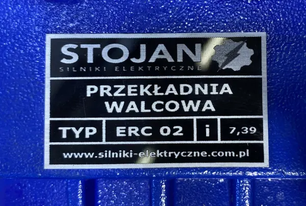 Motoreduktor / przekładnia 1,1kW 188obr. 3fazowy - zdjęcie 3