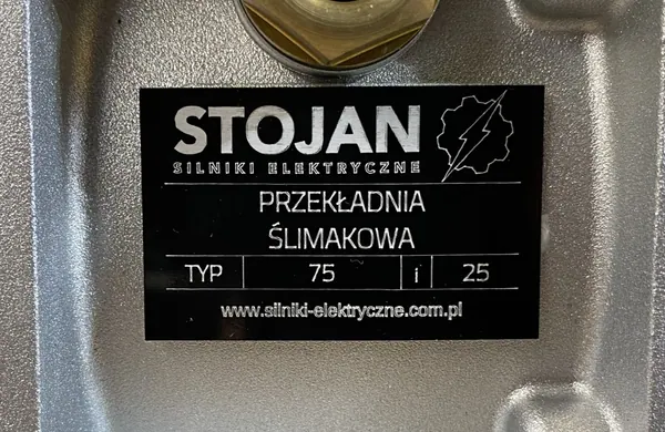 Motoreduktor / przekładnia 1,1kW 58obr. 3fazowy - zdjęcie 3