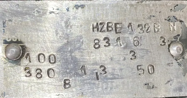 Silnik elektryczny 4kW 960obr. 3fazowy HAMULEC INDUKTA - zdjęcie 3