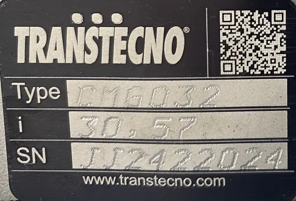 Motoreduktor / przekładnia 1,1kW 46obr. 3fazowy HAMULEC - zdjęcie 2