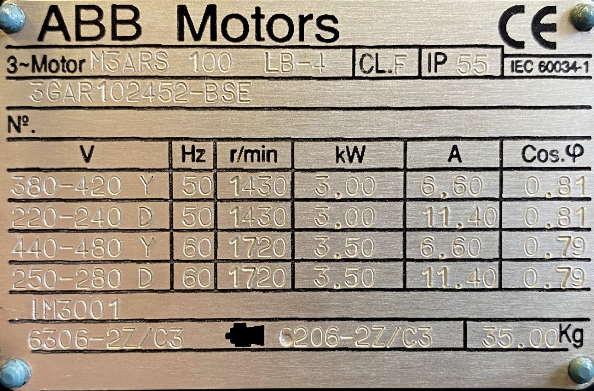 motoreduktor / przekładnia 3kW 71,5obr. HAMULEC - zdjęcie 2